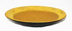 Experimental sulphur bowl by Len Castle, sold Oct 2013