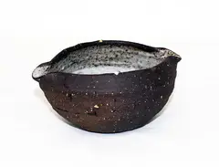 Stoneware pouring vessel by Len Castle, offered Oct 2013