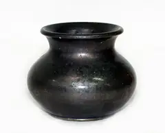 Small pottery squat vase by Jova Rancich, sold Oct 2013