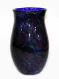 Peter Raos, Tall blue glass vase