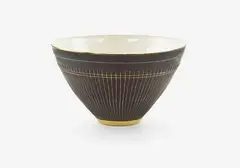 Dame Lucie Rie, A stoneware bowl of conical shape