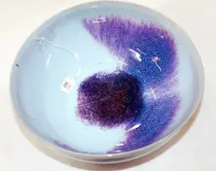 Stoneware bowl by Len Castle, sold Jul 2013