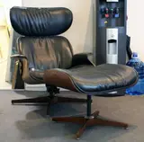 George Mulhauser for Plycraft, Mr Chair and matching ottoman