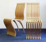 Ron Arad, Pair of Schizzo chairs