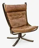 Vintage high-back Falcon chair by Sigurd Resell for Vatne Moblier, sold Jul 2013