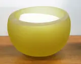 Trudi Kroef, Cast glass and ceramic bowl