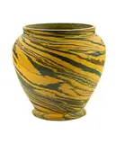 Rare and important early New Zealand agate ware pottery vase by William Speer of Brunner, sold Jul 2013
