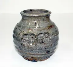 Stoneware vase by Warren Tippett, sold Jul 2013