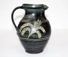 Stoneware jug by Mirek Smisek, sold Jul 2013