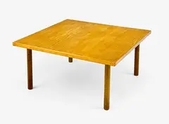 Oak coffee table by Hans Wegner for Getama, sold Mar 2013