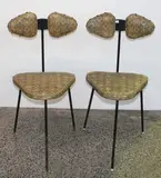 Garth Chester, Pair of 1950’s Bikini chairs