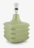 Cari Zalloni, Green ceramic table lamp.