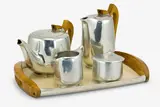 Picquot ware, teaset