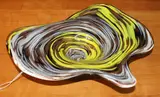 Murano, spatter glass dish