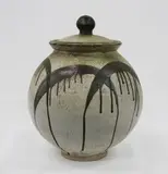 Doreen Blumhardt, Large lidded stoneware floor vase