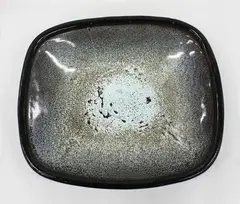 Stoneware dish. by Len Castle, sold Mar 2013