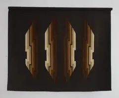 Ian Spalding, Hand-knotted Kelim rug/wall hanging