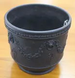 black basalt jardinière by 18th century Wedgwood, offered Mar 2013