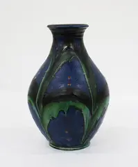 stoneware vase by Danico, offered Mar 2013