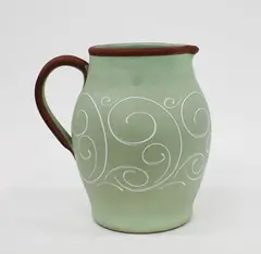 Crown Devon, stoneware jug