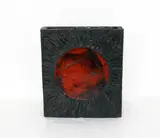 Charles Holmes, Stoneware slab sided vase
