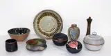 Yvonne Rush, Circular stoneware dish