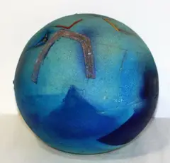 Barry Ball, Large stoneware orb form