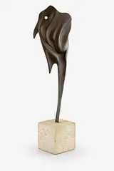 Bronze Animism sculpture. by Edgar Mansfield, sold Oct 2012
