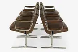 A good set of Q chairs by Robert Heritage for Race furniture chairs, sold Oct 2012