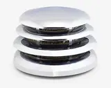 Christian Barman for Hmv, Multi finned chromium plated heater