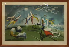 John Tunnard, Holiday