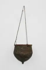 Hanging earthenware vase by Len Castle, sold Oct 2012