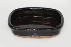 Len Castle, Rectangular stoneware dish