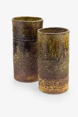 Cylindrical vase by Len Castle, sold Oct 2012