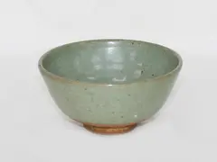 Celadon glazed bowl. by Len Castle, sold Oct 2012