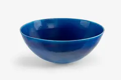 Large earthenware conical bowl by Len Castle, sold Oct 2012