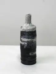 Small stoneware bottle vase by Graham Ambrose, sold May 2012
