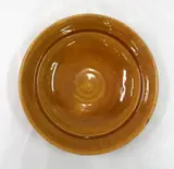 Richard Parker, Tan glazed terracotta dish.