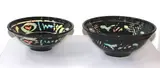 Peter Lange, Two stoneware bowls,