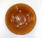 Richard Parker, terracotta brown glazed dish
