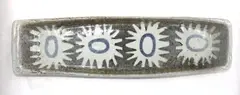 Long stoneware platter by Juliet Peter, sold May 2012