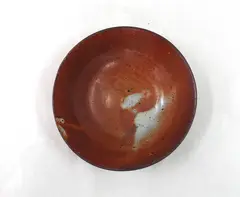 Stoneware dish by Len Castle, sold May 2012