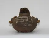 Patricia Perrin, Unglazed stoneware garlic jar