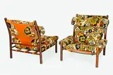 Arne Norell, A pair of Inka lounge chairs for Norell Mobel, Sweden.