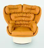 Joe Colombo, 1963 Elda chair for Comfort.
