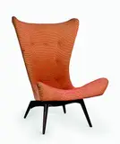 Bob Roukema for Jon Janson, 1950s wingback armchair
