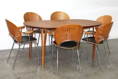 Trinidad extension dining table by Nanna Ditzel for Fredicia furniture, sold May 2012
