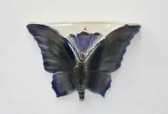 Butterfly wall vase by Cameron Brown, sold May 2012