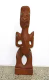 Pakariki Harrison, Carved kauri pouwhakairo figure