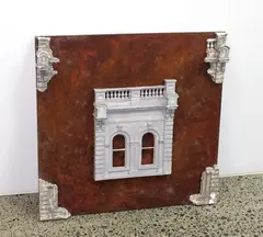 John Radford, Relief modelled building facade